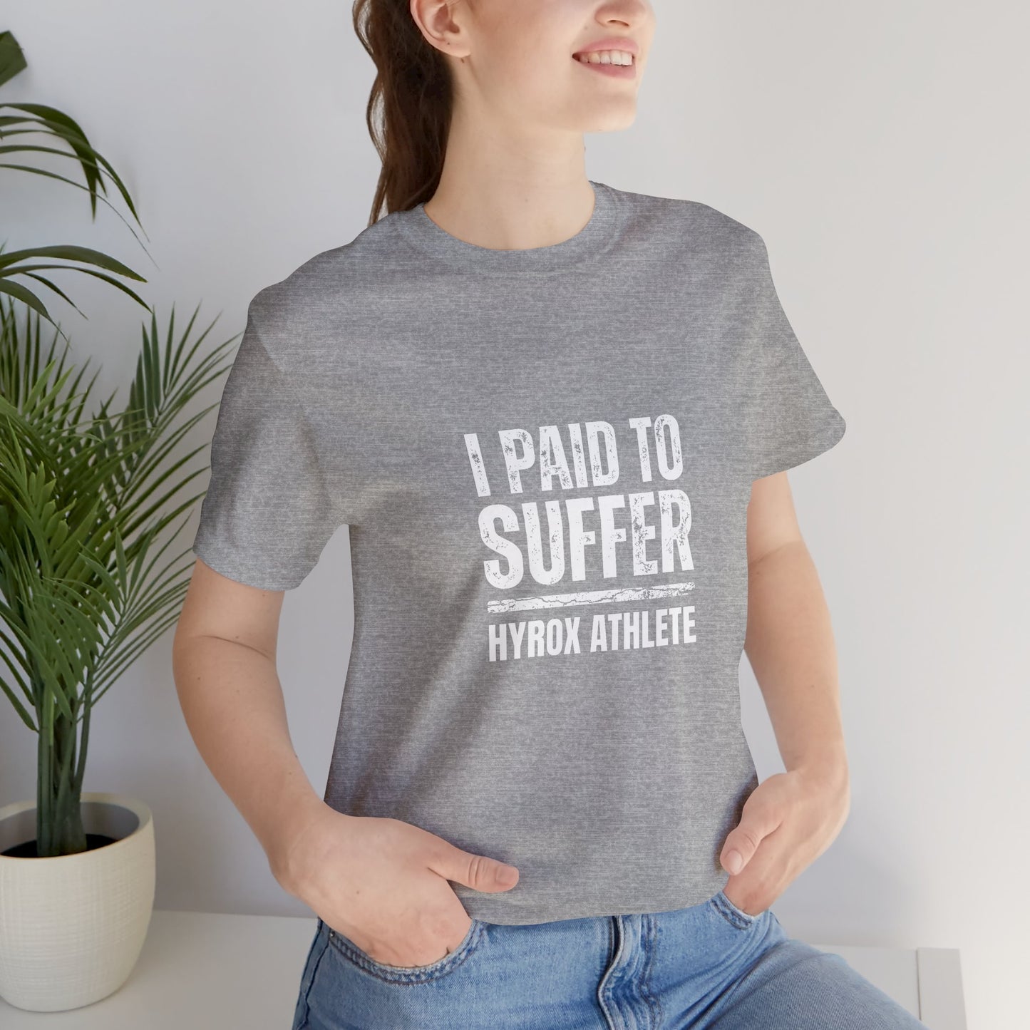 Tee I Paid To Suffer — photo produit | HybridDept