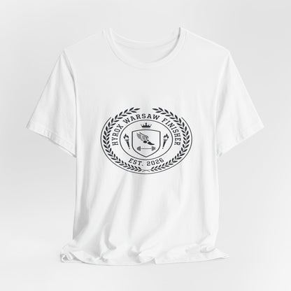 Tee HYROX Warsaw Finisher — side view | hybriddept