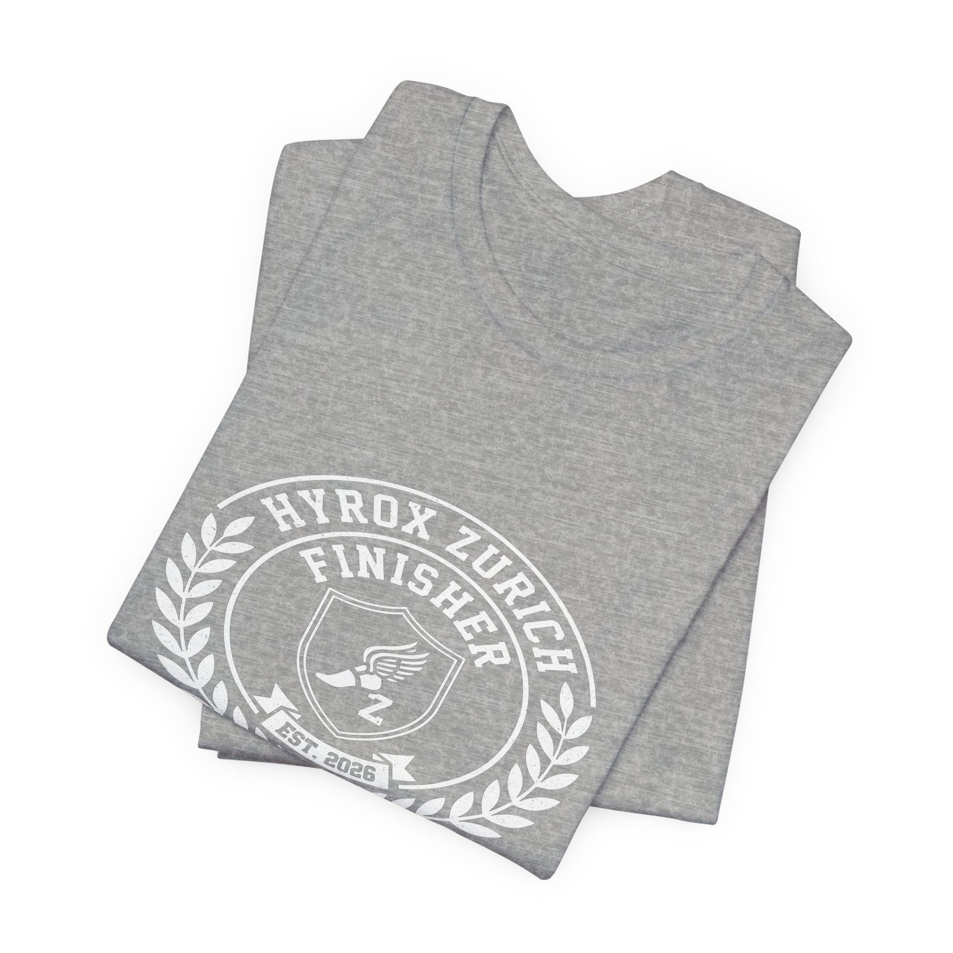 Tee HYROX Zurich Finisher — photo produit | HybridDept