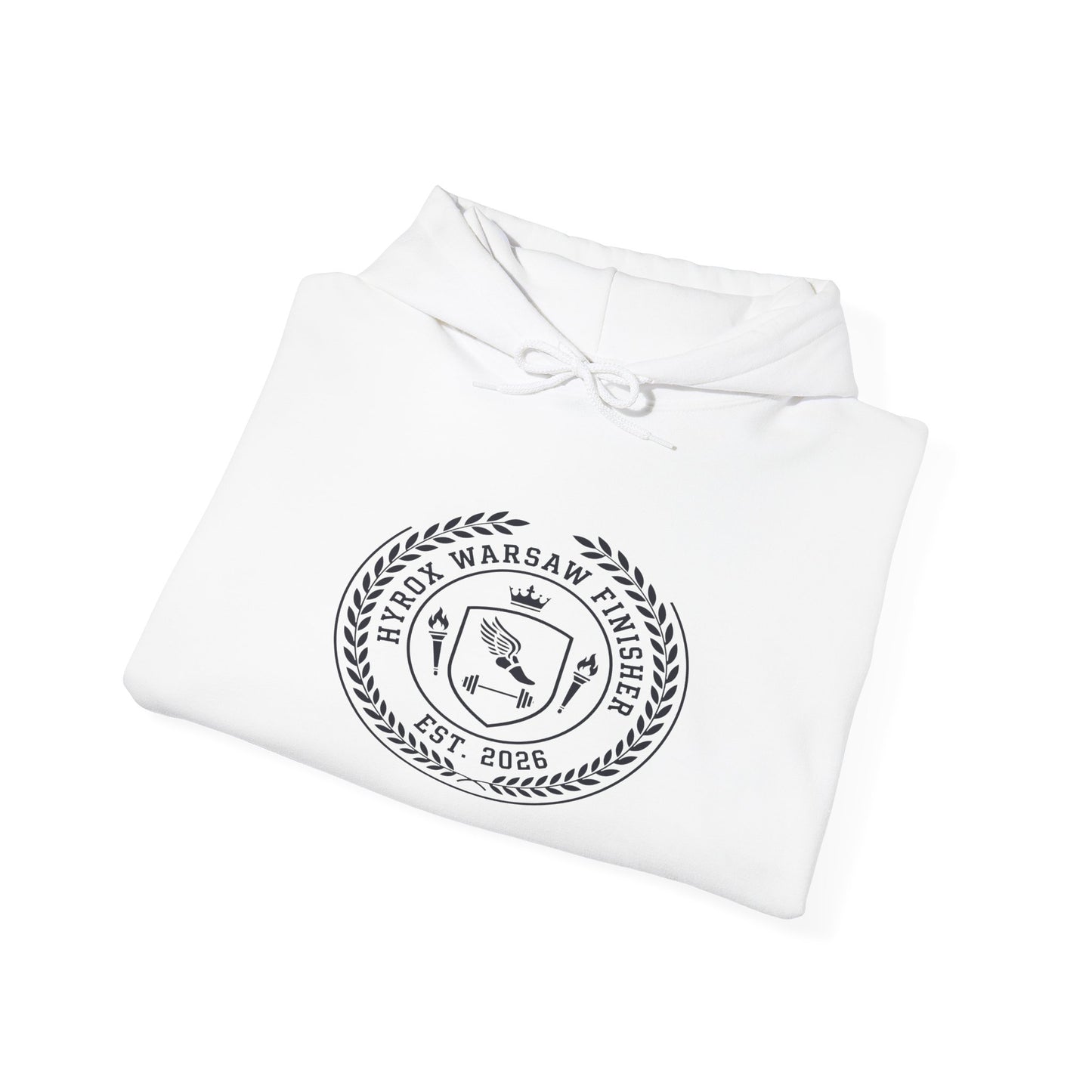 Hoodie HYROX Warsaw Finisher — vue lifestyle | HybridDept