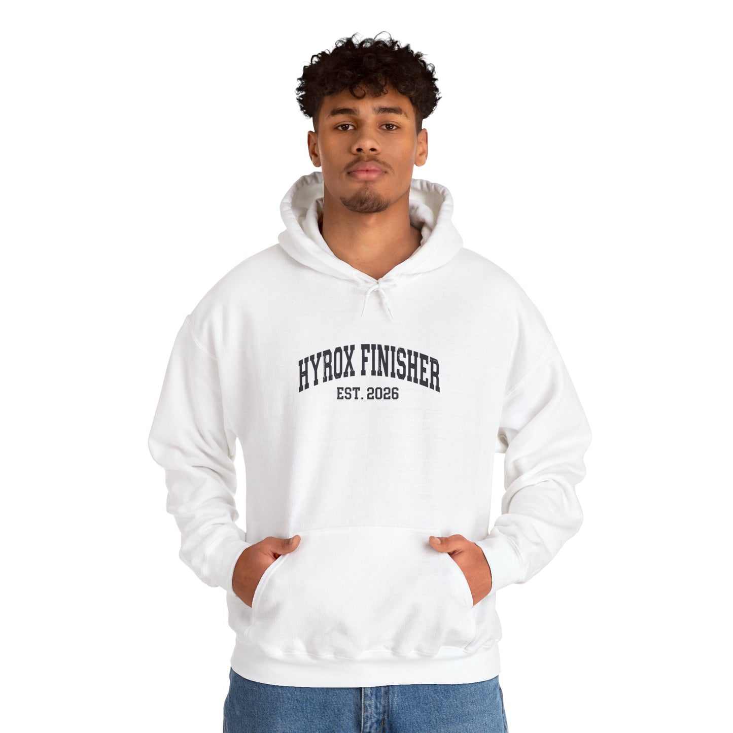 Hoodie HYROX Finisher — photo produit | HybridDept