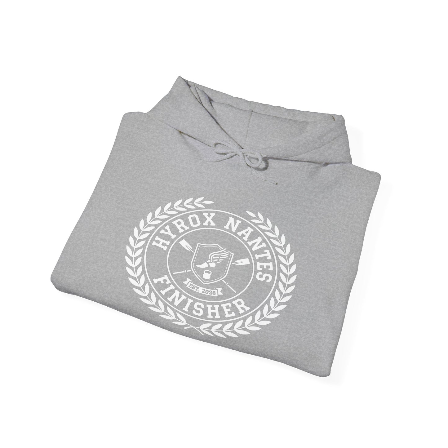 Hoodie HYROX Nantes Finisher — photo produit | HybridDept