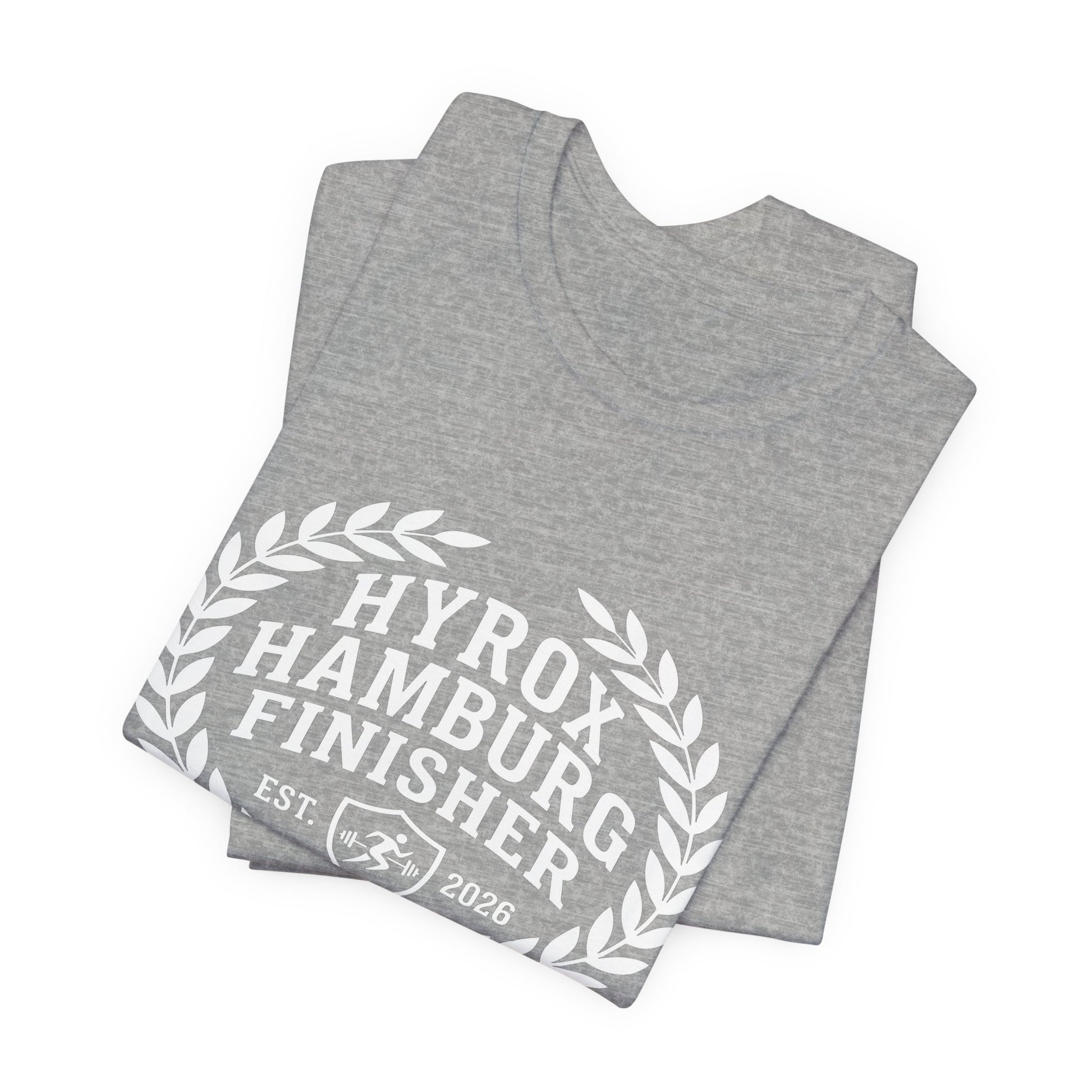 Tee HYROX Hamburg Finisher — photo produit | HybridDept