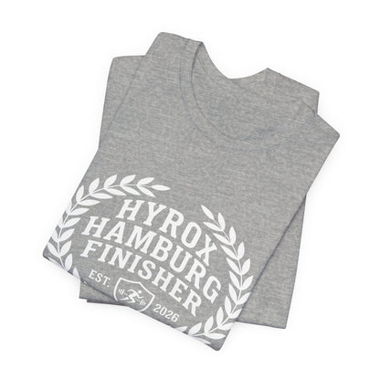 Tee HYROX Hamburg Finisher — photo produit | HybridDept