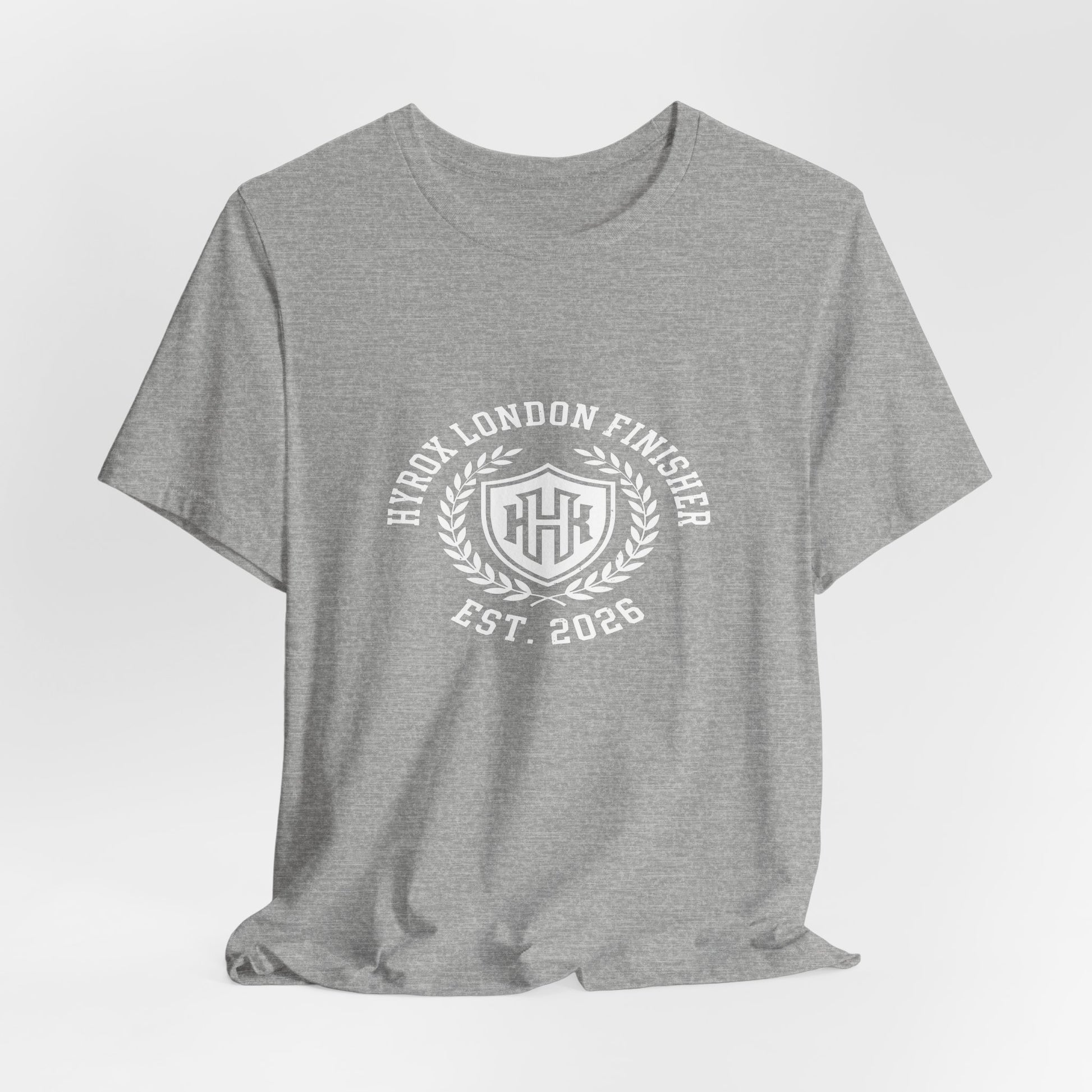 Tee HYROX London Finisher — photo produit | HybridDept
