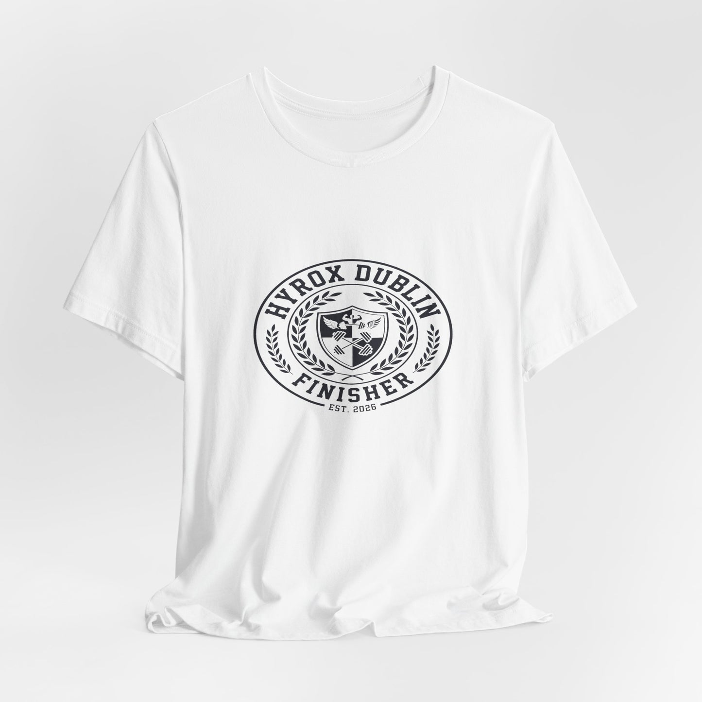 Tee HYROX Dublin Finisher — side view | hybriddept