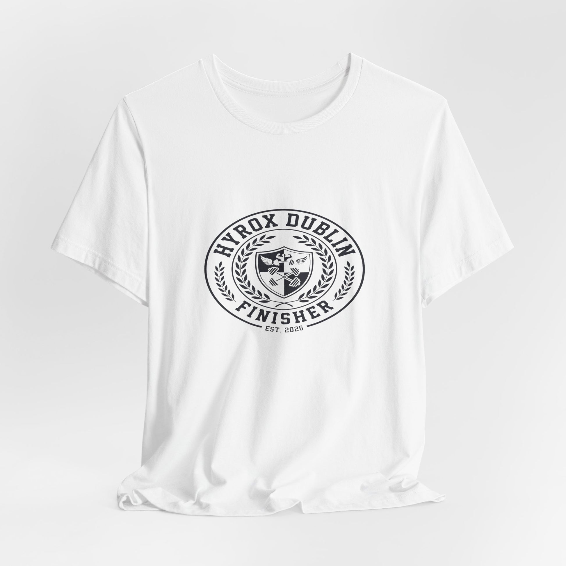 Tee HYROX Dublin Finisher — side view | hybriddept