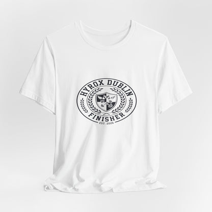Tee HYROX Dublin Finisher — side view | hybriddept