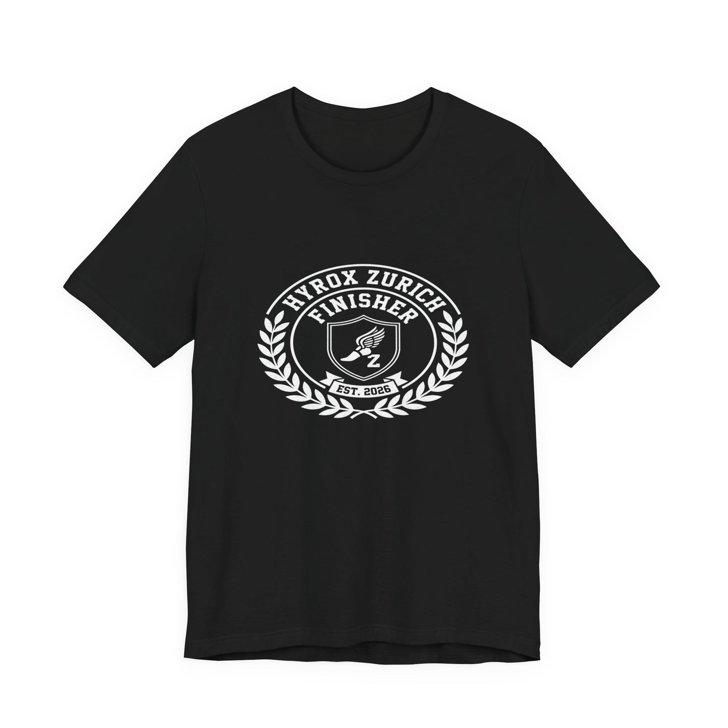 Tee HYROX Zurich Finisher — vue de dos | HybridDept