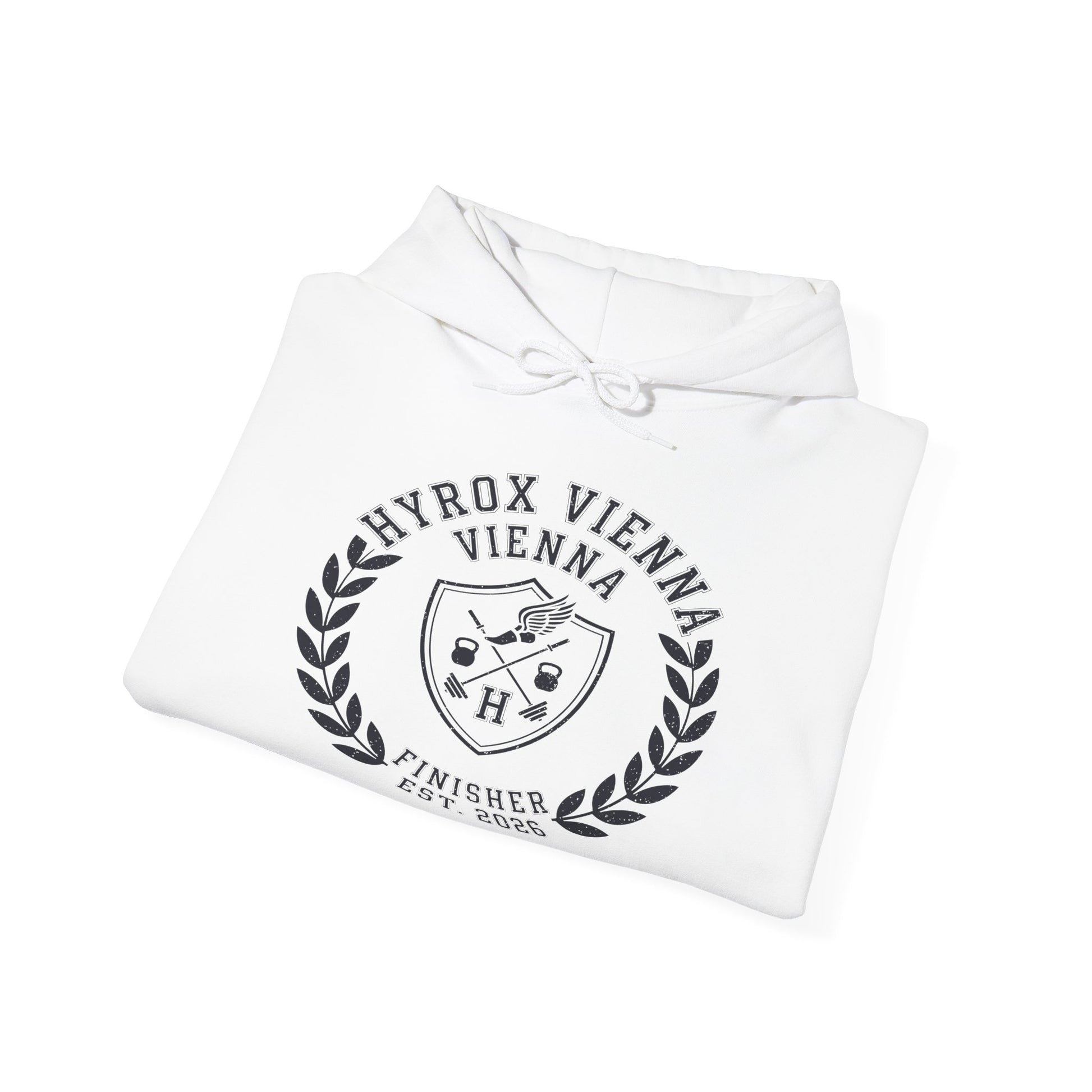 Hoodie HYROX Vienna Finisher — vue lifestyle | HybridDept