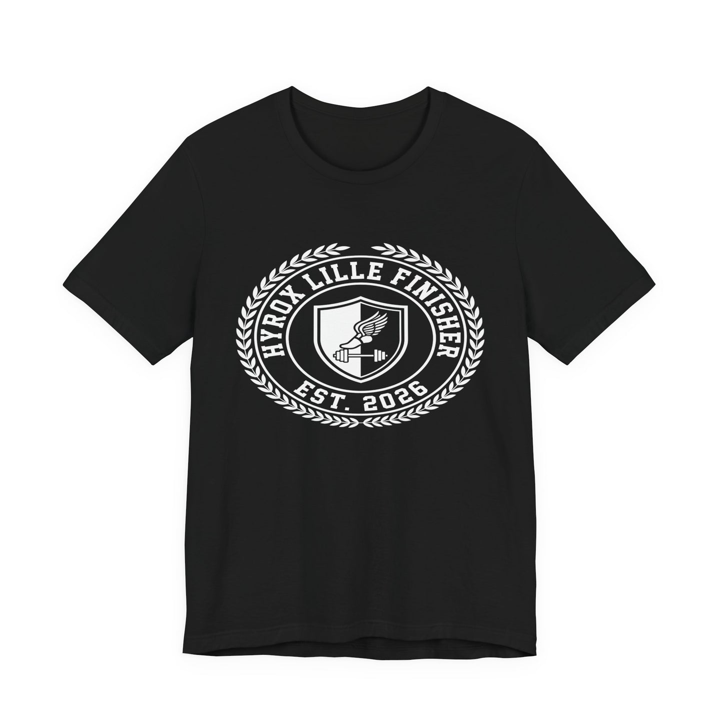Tee HYROX Lille Finisher — front view | hybriddept