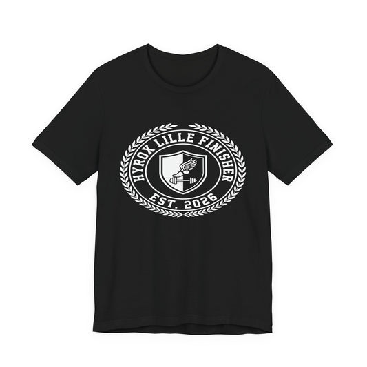 Tee HYROX Lille Finisher — front view | hybriddept