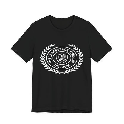Tee HYROX Bordeaux Finisher — front view | hybriddept