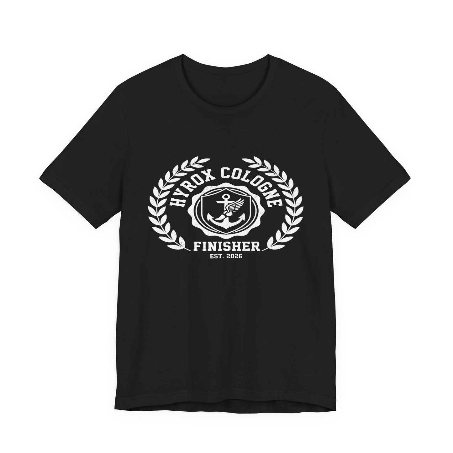Tee HYROX Cologne Finisher — front view | hybriddept