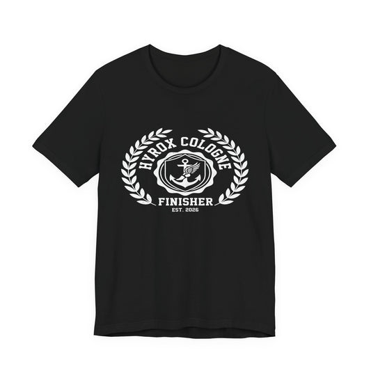 Tee HYROX Cologne Finisher — front view | hybriddept