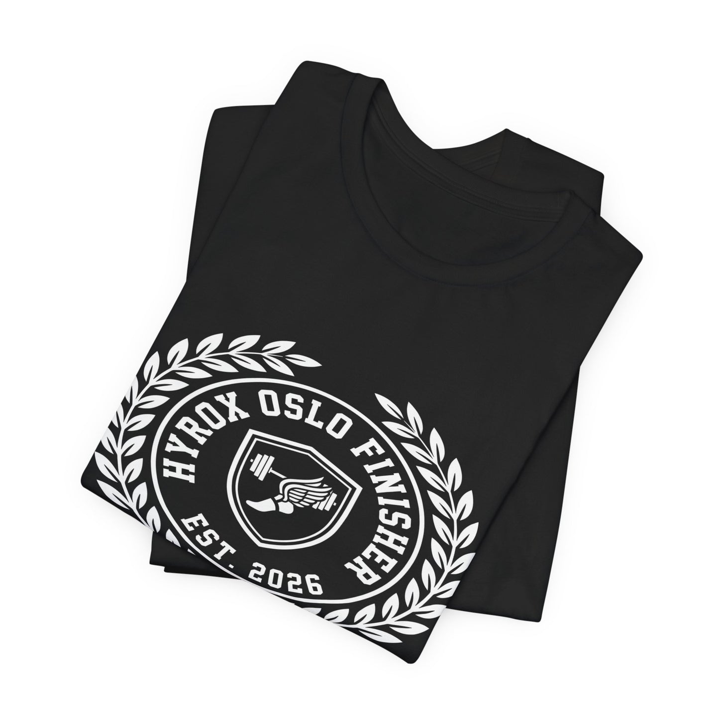 Tee HYROX Oslo Finisher — photo produit | HybridDept