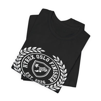 Tee HYROX Oslo Finisher — photo produit | HybridDept
