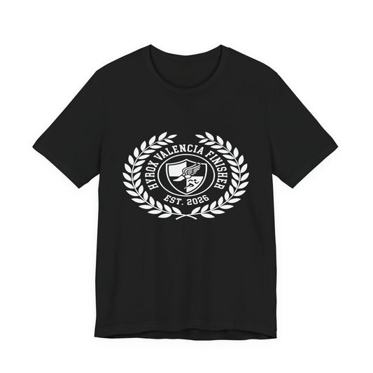 Tee HYROX Valencia Finisher — vue de face | HybridDept