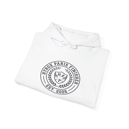 Hoodie HYROX Paris Finisher — side view | hybriddept