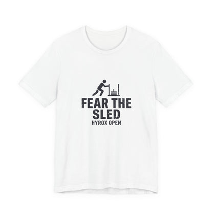 Tee Fear The Sled — back view | hybriddept