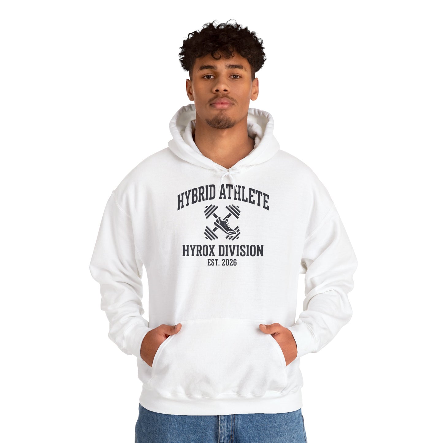 Hoodie Hybrid Athlete — photo produit | HybridDept