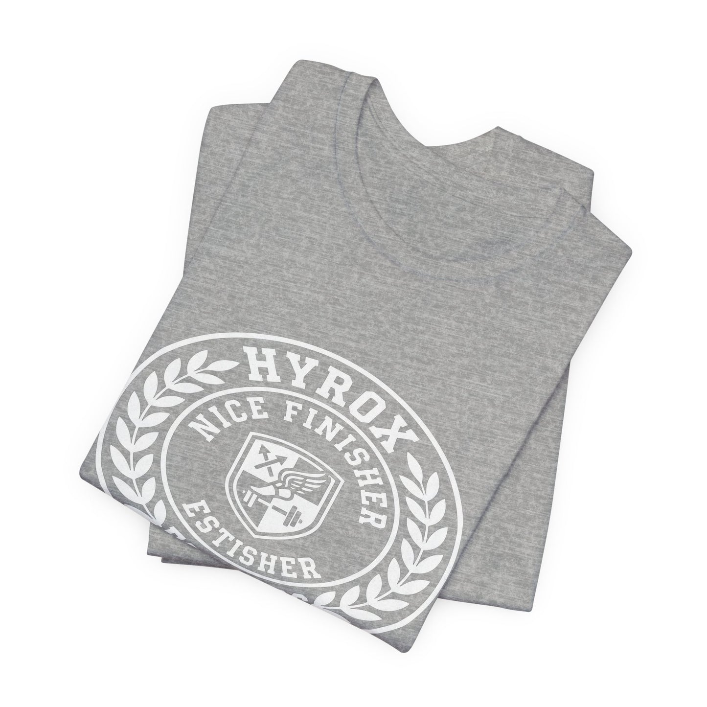 Tee HYROX Nice Finisher — photo produit | HybridDept