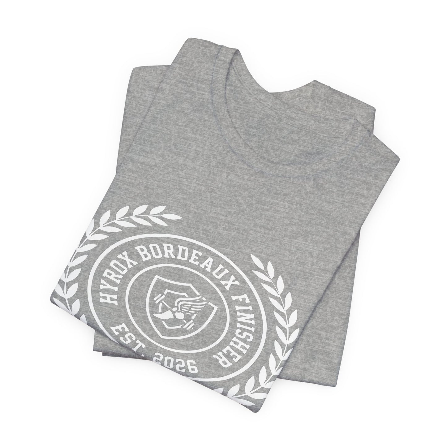 Tee HYROX Bordeaux Finisher — photo produit | HybridDept