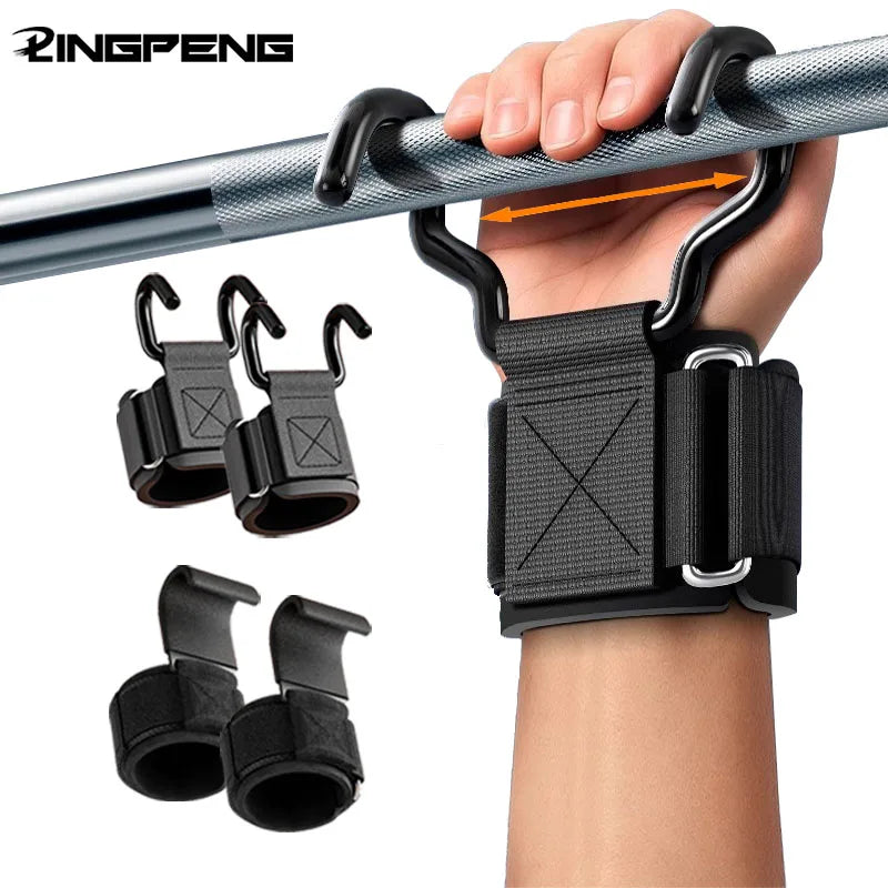 Weight Lifting Hook Grips & Wrist Wraps | HybridDept