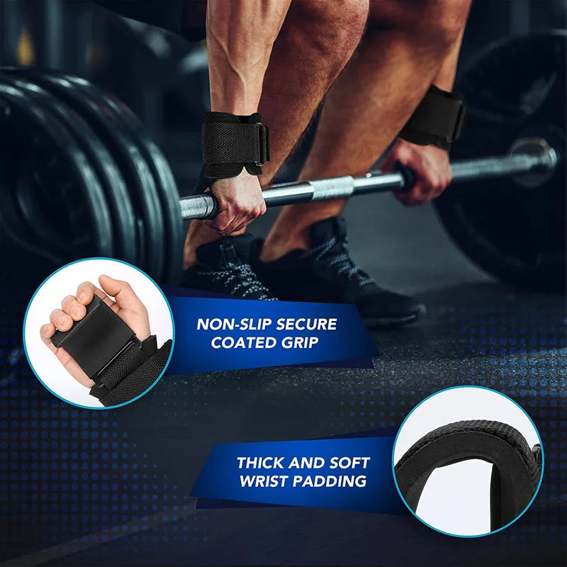 Weight Lifting Hook Grips & Wrist Wraps | HybridDept