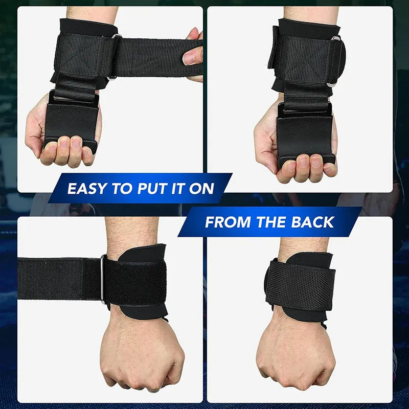 Weight Lifting Hook Grips & Wrist Wraps | HybridDept