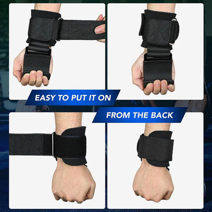Weight Lifting Hook Grips & Wrist Wraps | HybridDept