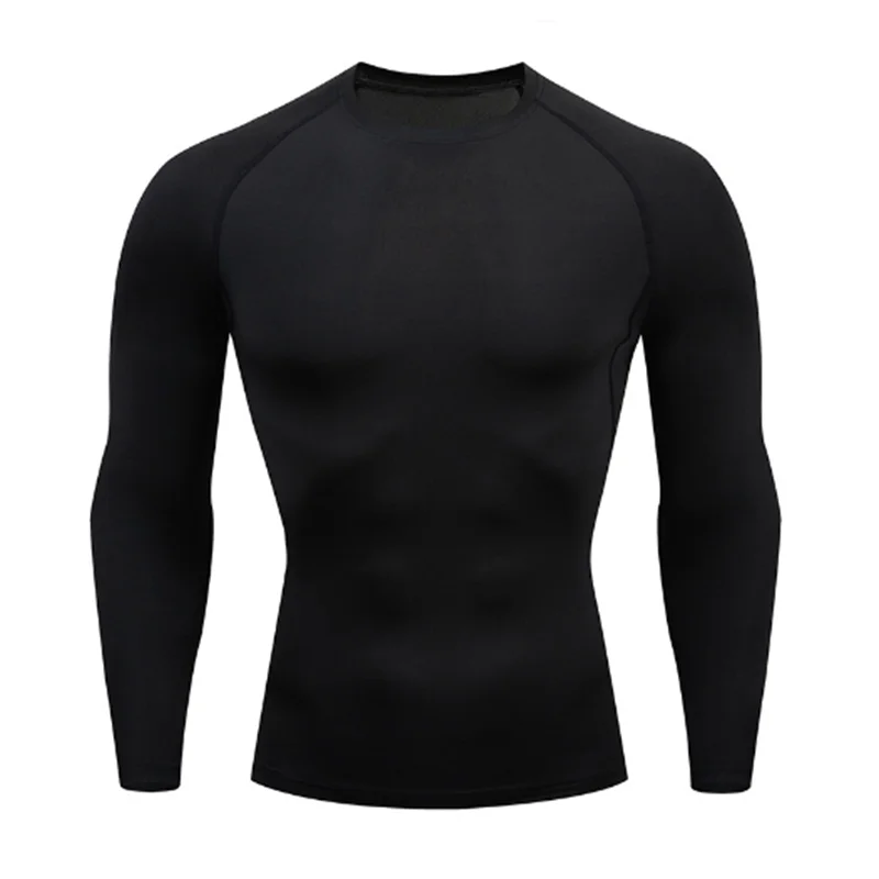 Men's Long Sleeve Compression Training Shirt | HybridDept