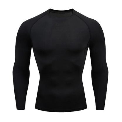Men's Long Sleeve Compression Training Shirt | HybridDept