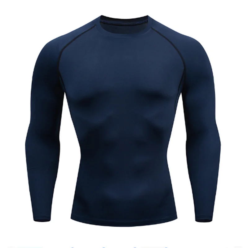 Men's Long Sleeve Compression Training Shirt | HybridDept