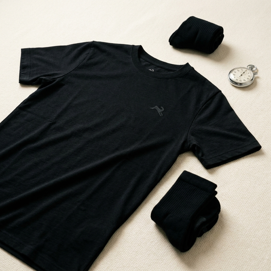 Tee First Finisher — back view | hybriddept