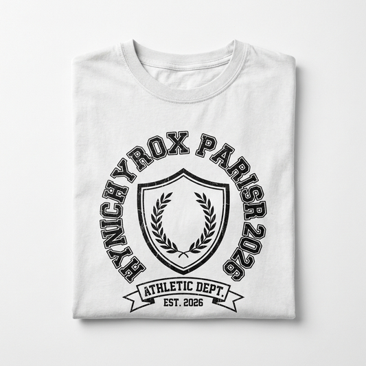 Tee HYROX Nantes Finisher 2026 — front view | hybriddept