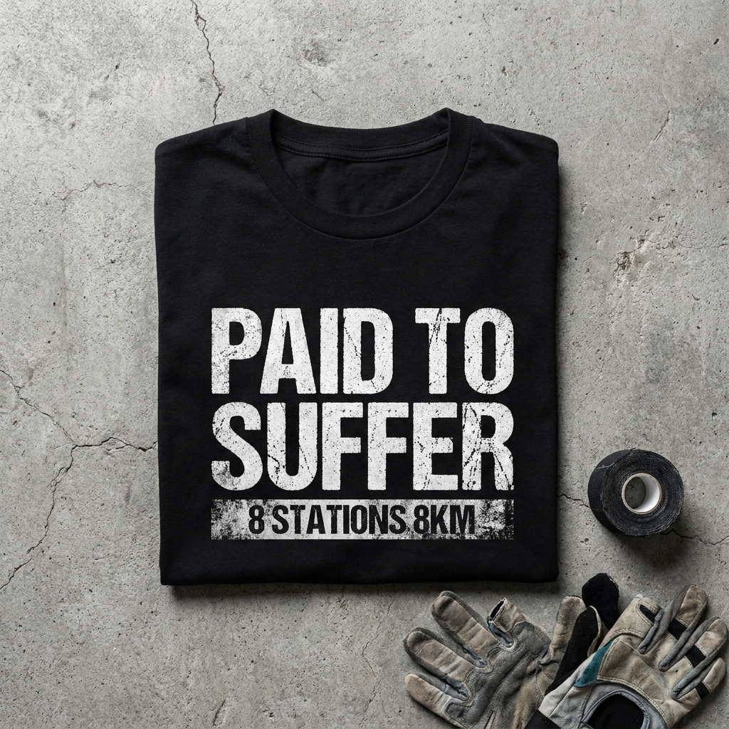 Tee Paid to Suffer — front view | hybriddept