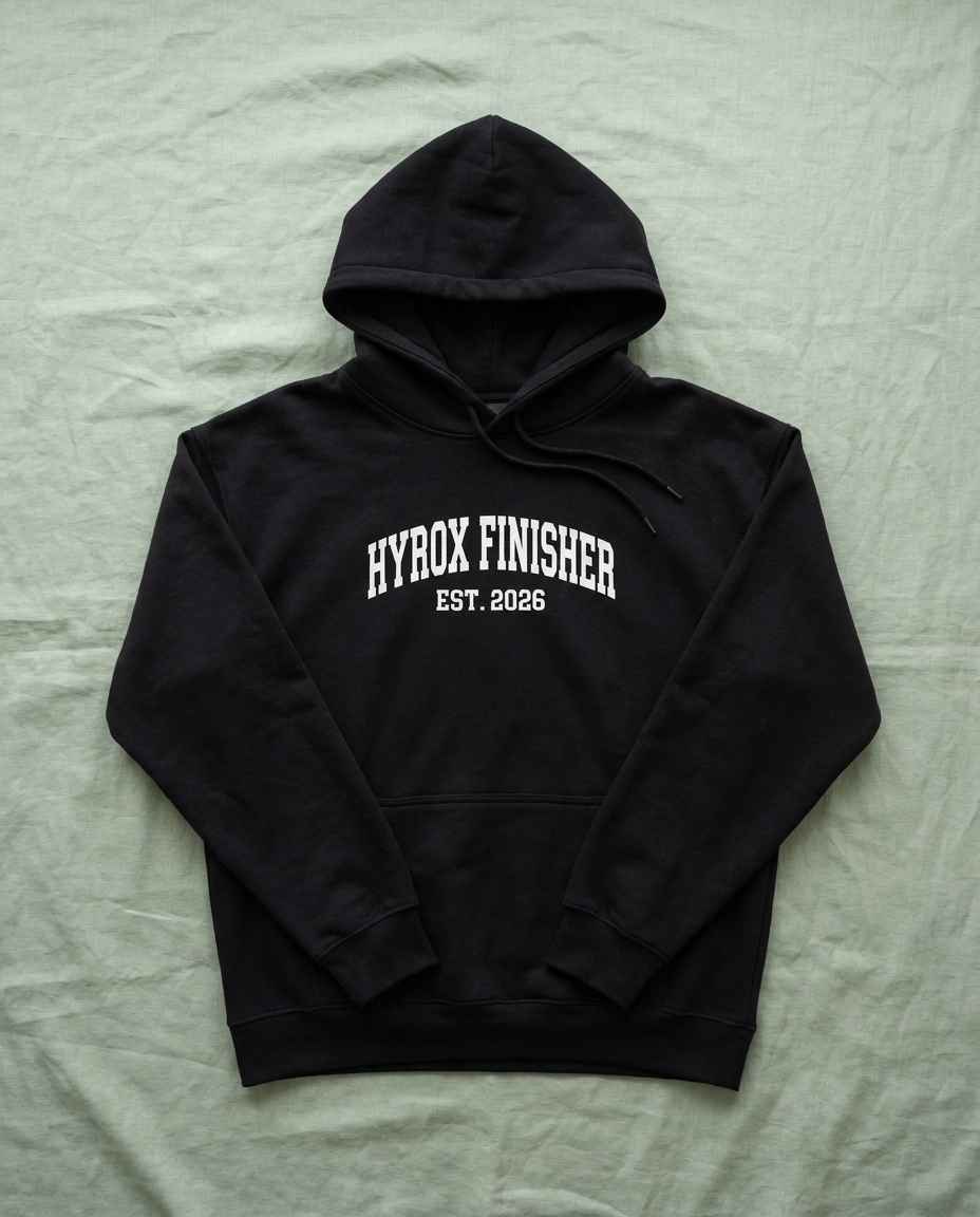 Hoodie HYROX Finisher — front view | hybriddept