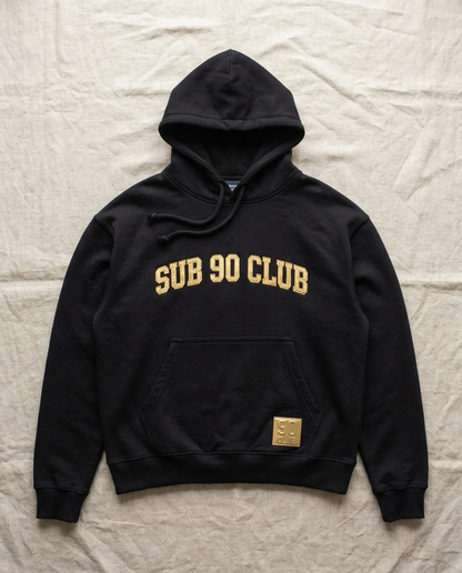 Hoodie SUB 90 Club — front view | hybriddept