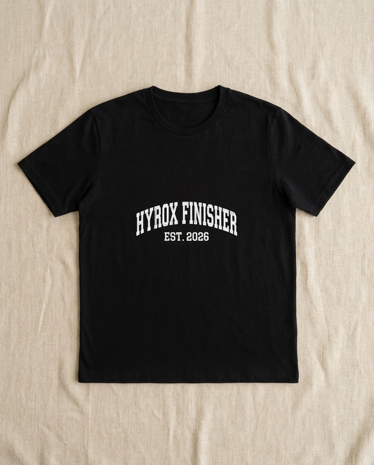 Tee HYROX Finisher — front view | hybriddept